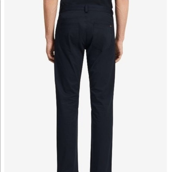 Calvin Klein Men’s Sateen Slim-Fit Stretch Pants - Picture 2 of 8